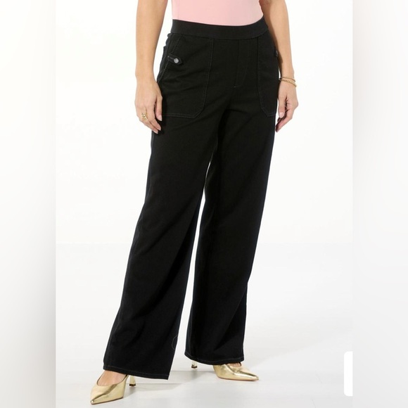 C Wonder by Christian Siriano Wide-Leg Pants - Picture 1 of 7